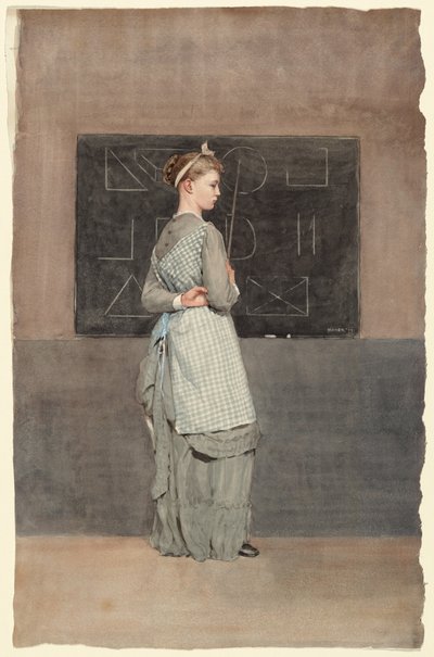 Pizarra, 1877 de Winslow Homer