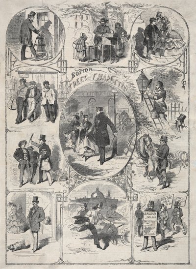 Personajes de la calle Boston de Winslow Homer