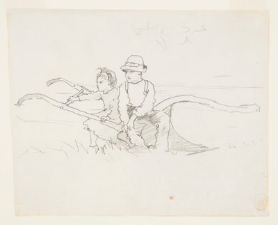 Niño y Niña en un Arado de Winslow Homer