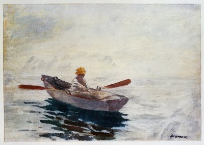 Niño en un bote de Winslow Homer