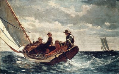 Breezing Up (A Fair Wind) de Winslow Homer