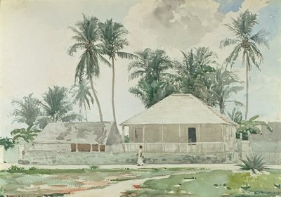 Cabañas, Nassau, 1885 de Winslow Homer