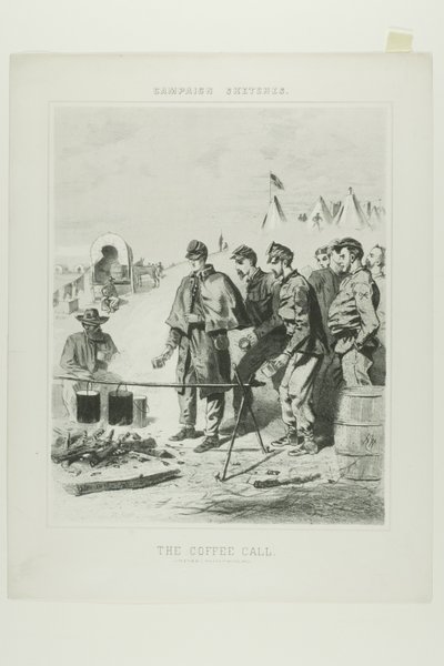 Bocetos de campaña: Coffee Call de Winslow Homer