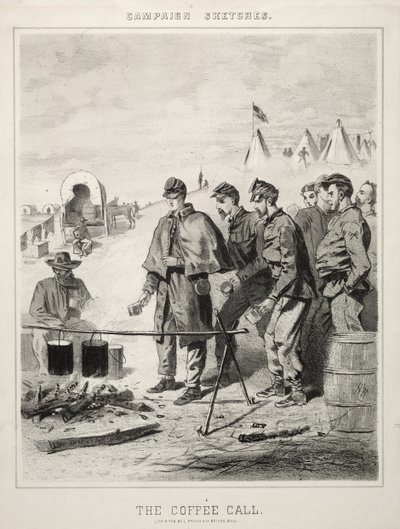 Bocetos de campaña: La llamada del café de Winslow Homer
