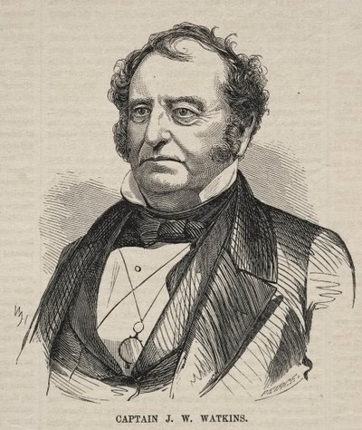 Capitán J. W. Watkins, 1857 de Winslow Homer