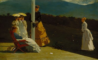 Partido de croquet de Winslow Homer
