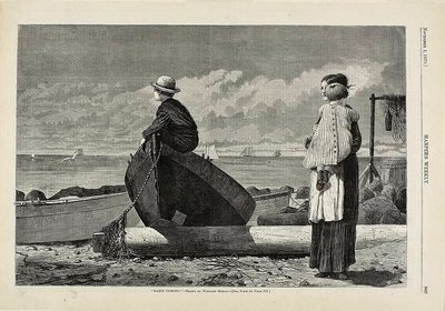 "¡Papá viene!" de Winslow Homer