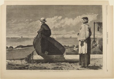 ¡Papá viene! de Winslow Homer