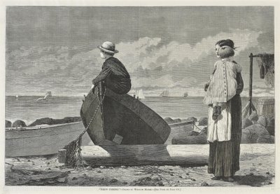 ¡Papá viene! de Winslow Homer