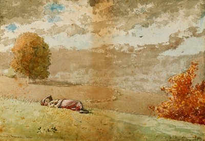 Soñando Despierto, 1880 de Winslow Homer