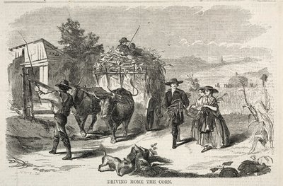 Llevar el maíz a casa de Winslow Homer