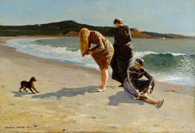 Cabeza de águila, Manchester, Massachusetts, marea alta, 1870 de Winslow Homer
