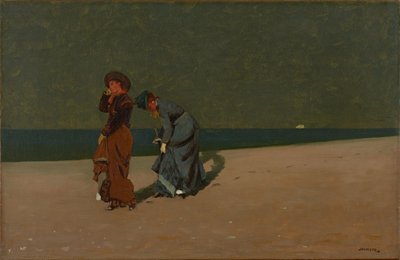 Tarde en la playa de Winslow Homer