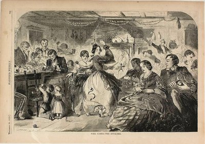 Juegos de otoño-la manzana-abeja de Winslow Homer