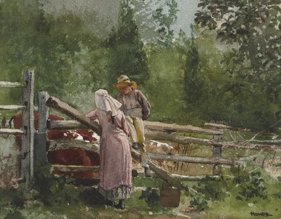 Hora de alimentar, 1878 de Winslow Homer