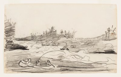 Pescadores en los rápidos de Winslow Homer