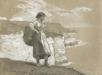 Flamborough Head, Inglaterra de Winslow Homer