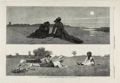 Coqueteando a la orilla del mar y en la pradera de Winslow Homer