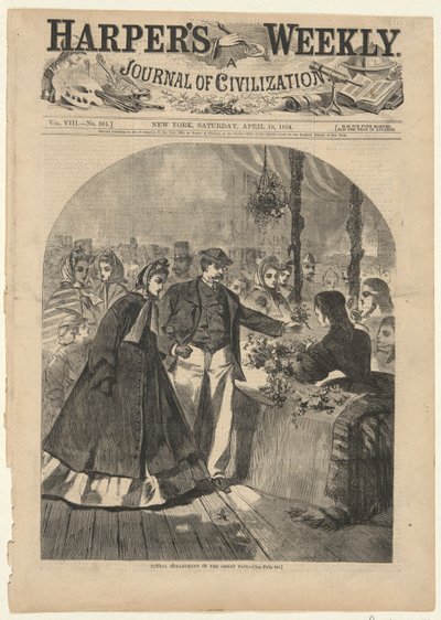 Departamento Floral de la Gran Feria, de Harper de Winslow Homer