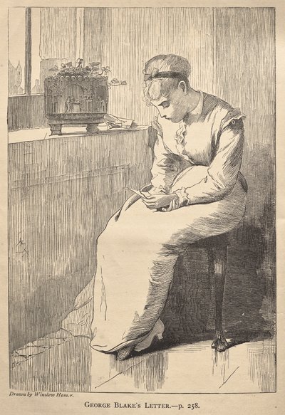 Carta de George Blake de Winslow Homer