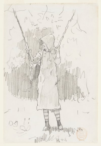 Niña en un Columpio de Winslow Homer