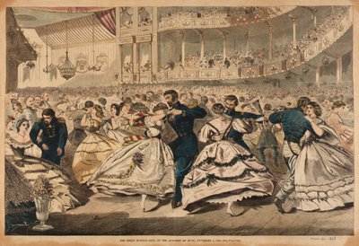 Gran Baile Ruso en la Academia de Música--5 de noviembre de 1863 de Winslow Homer