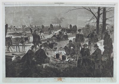 Parada de un Tren de Carros, de Harper