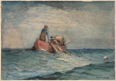 Recogida de las redes de Winslow Homer