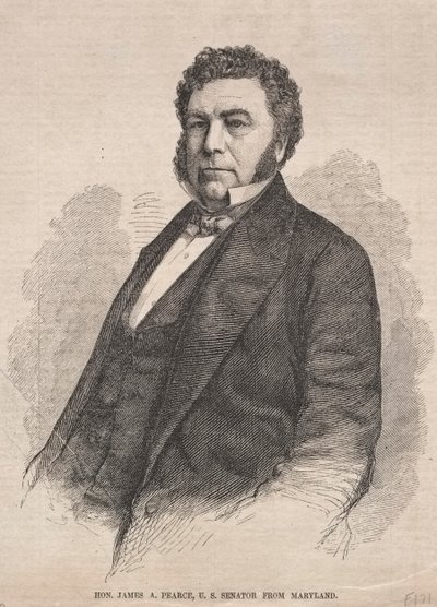 Hon. James A. Pearce, senador de EE. UU. por Maryland, 1859 de Winslow Homer