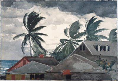 Huracán, Bahamas de Winslow Homer