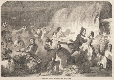 Fiesta de descascarillado en busca de las orejas rojas de Winslow Homer