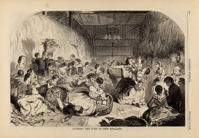Husking the Corn in New England, de Harper
