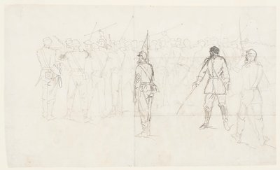 Ejercicio de fusilería de infantería, Regimiento Sickles, Lee