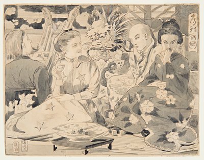 Fiesta internacional del té de Winslow Homer