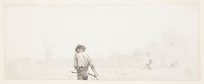 Hombre con una Guadaña de Winslow Homer