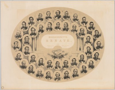 Senado de Massachusetts, 1856 de Winslow Homer