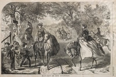 Día de mayo en el campo, 1859 de Winslow Homer