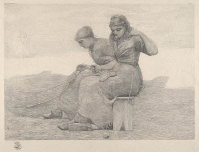 Remendando redes de Winslow Homer