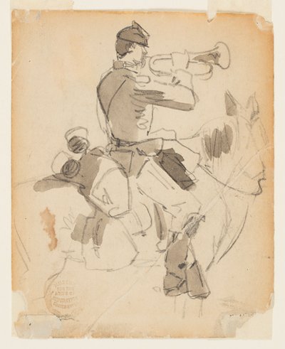 Corneta montado de Winslow Homer