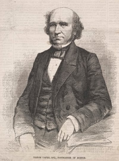 Nahum Capen, Esq., Jefe de Correos de Boston de Winslow Homer
