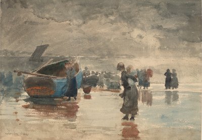 En las Arenas, 1881 de Winslow Homer