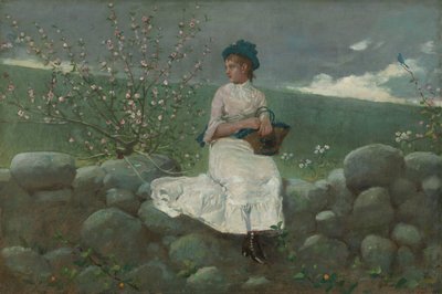 Flores de durazno, 1878 de Winslow Homer