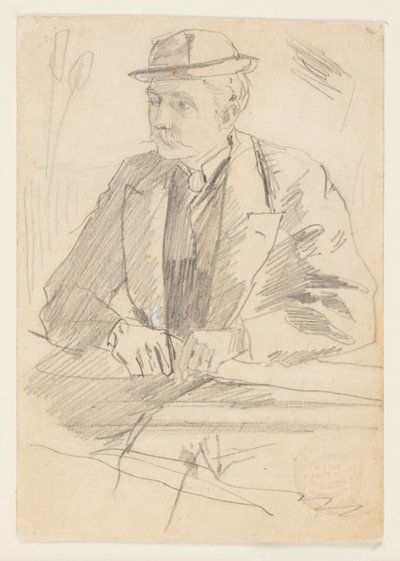 Retrato de un hombre de Winslow Homer