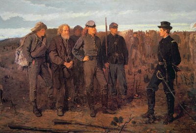Prisioneros del frente de Winslow Homer