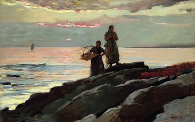 Saco Bay de Winslow Homer