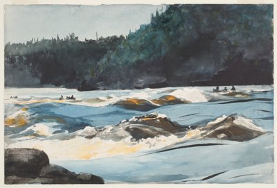Río Saguenay, rápidos inferiores de Winslow Homer