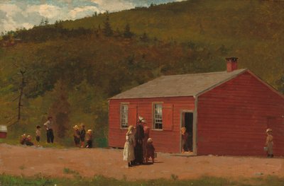 Hora de la escuela de Winslow Homer