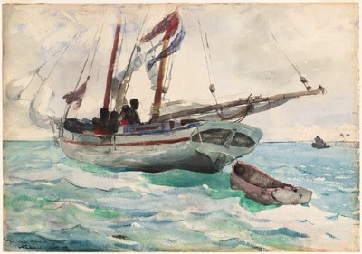 Goleta - Nassau de Winslow Homer