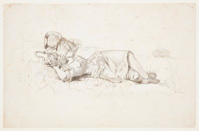 Pastora Descansando de Winslow Homer