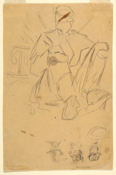 Bocetos de campamentos militares de Winslow Homer